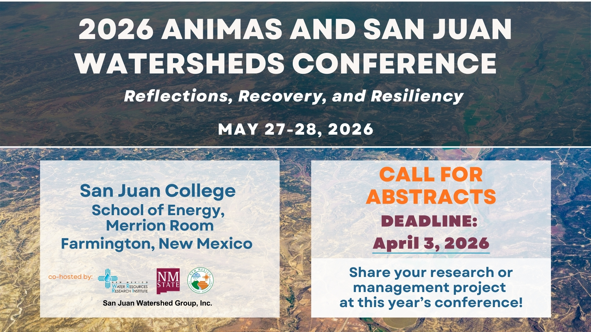 Animas San Juan Conference Flyer
