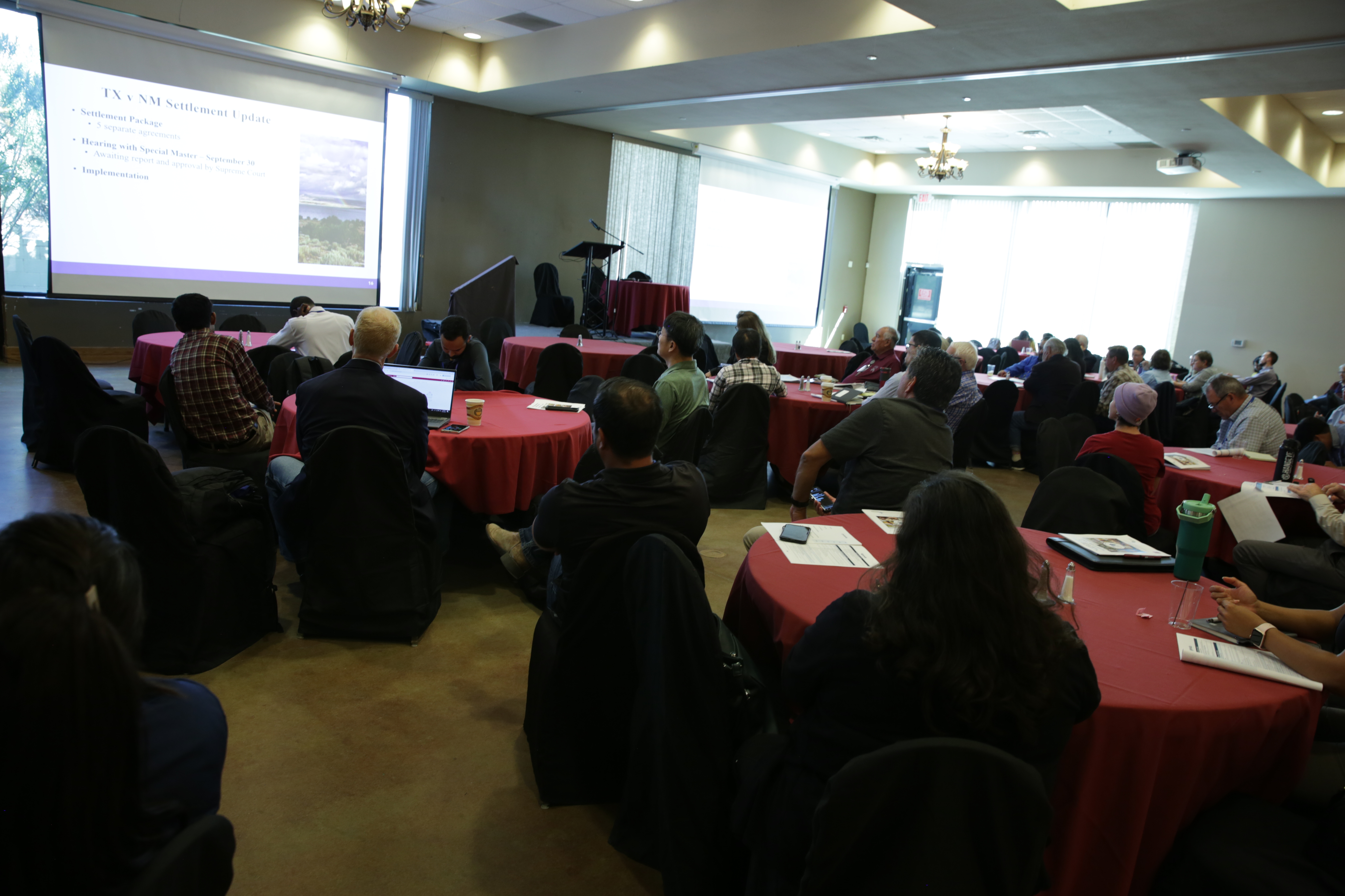 Conference audience